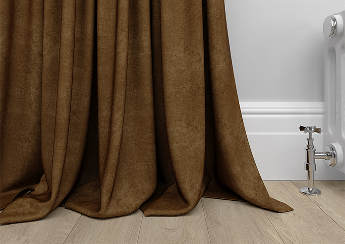 Faux Suede, Mocha - Made to Measure Curtains - Image 6